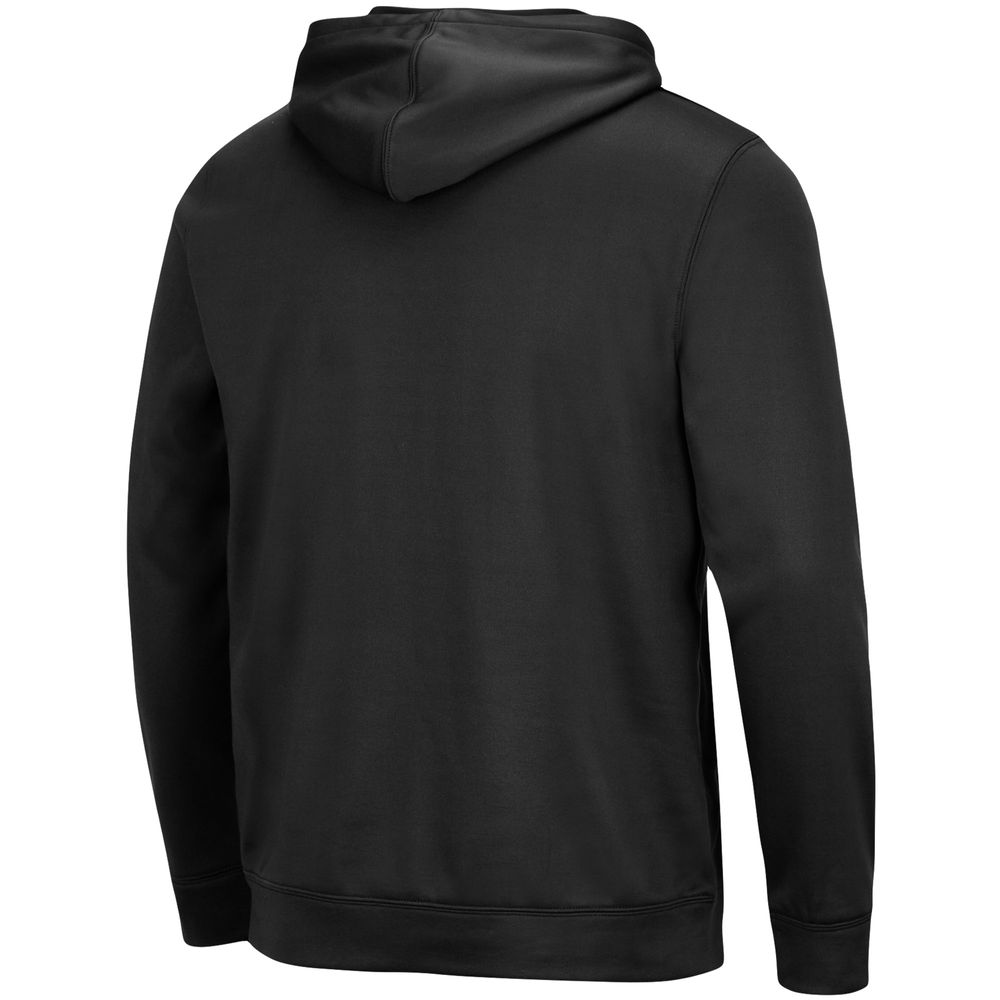 Men's Colosseum Black Michigan State Spartans Lantern Pullover Hoodie