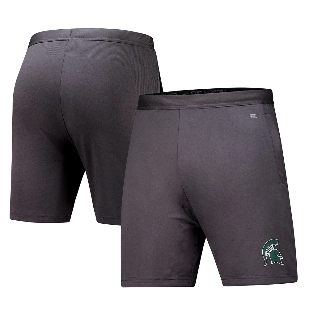 Short Forget pour homme Colosseum Anthracite Michigan State Spartans