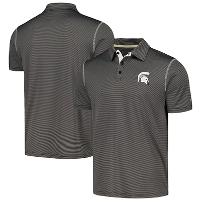 Colosseum Grey Michigan State Spartans Cameron Polo pour homme