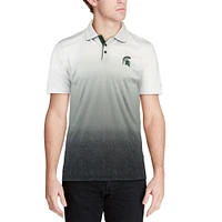 Men's Colosseum Gray Michigan State Spartans Magic Team Logo Polo