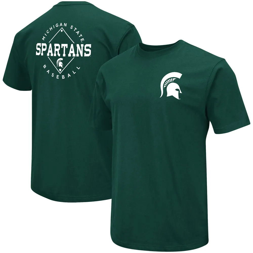 Lids Michigan State Spartans Colosseum Baseball On-Deck 2-Hit T