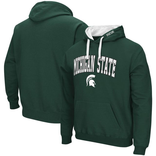 Sweat à capuche vert Colosseum Michigan State Spartans Big & Tall Arch Logo 2.0 pour hommes