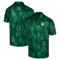 Polo vert Colosseum Michigan State Spartans Big & Tall Palms pour hommes