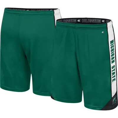 Michigan State Spartans Colosseum Haller Shorts - Green
