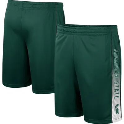 Michigan State Spartans Colosseum Lazarus Shorts - Green