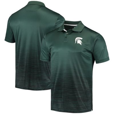 Men's Colosseum Green Michigan State Spartans Marshall Polo