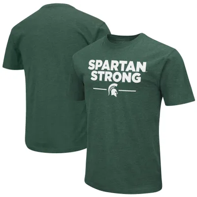 Michigan State Spartans Colosseum Spartan Strong T-Shirt - Green