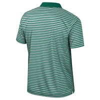 Men's Colosseum Green Michigan State Spartans Striped Polo