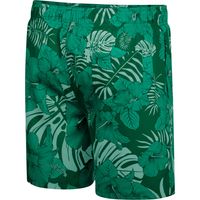 Men's Colosseum Green Michigan State Spartans The Dude Swim Shorts