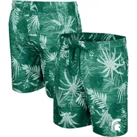 Colosseum Green Michigan State Spartans What Else is New Swim Shorts pour hommes