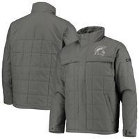 Men's Columbia Charcoal Michigan State Spartans Ridgestone Full-Zip Jacket