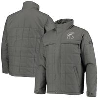 Men's Columbia Charcoal Michigan State Spartans Ridgestone Full-Zip Jacket