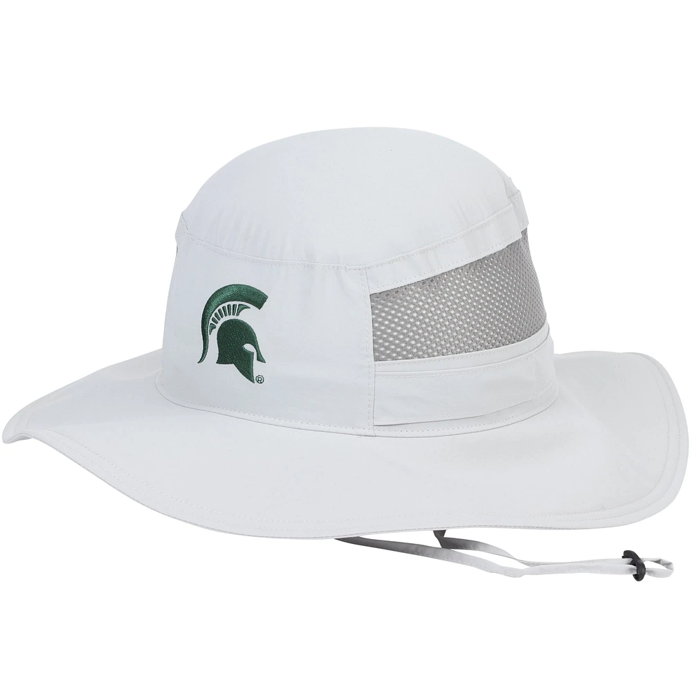 Casquette Columbia pour homme Michigan State Spartans Bora Bora Booney II gris