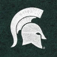 Columbia Green Michigan State Spartans Canyon Point Omni-Shield Raglan Pull à demi-glissière pour homme