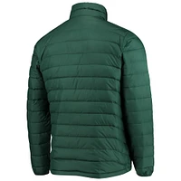 Columbia Green Michigan State Spartans Powder Lite Omni-Heat Reflective Full-Zip Veste pour homme