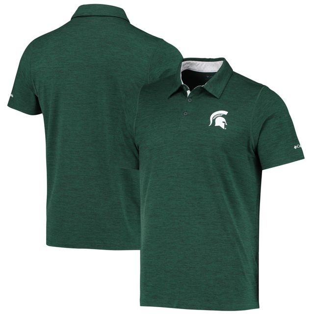 Polo omnicolore Columbia State Michigan Spartans Tech Trail pour homme