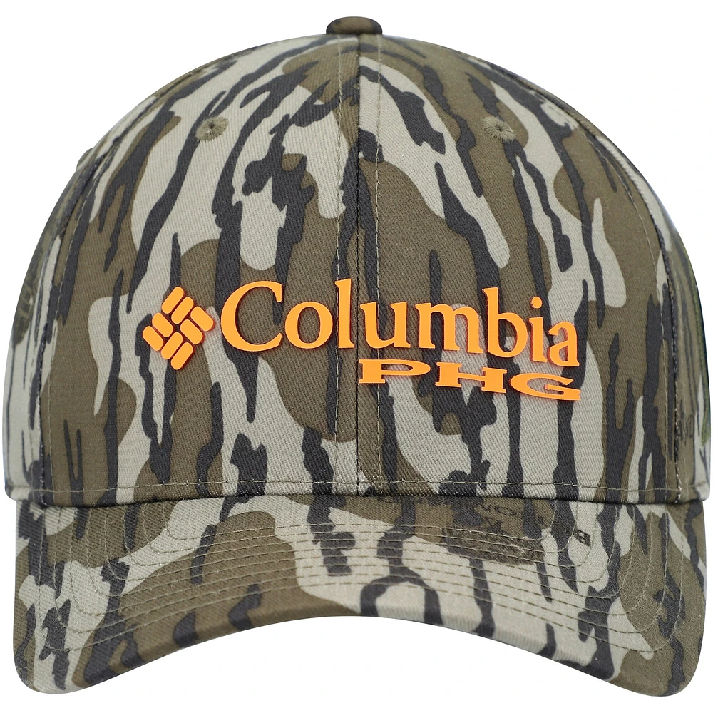 Casquette Columbia Mossy Oak Camo Michigan State Spartans Bottomland Flex pour homme