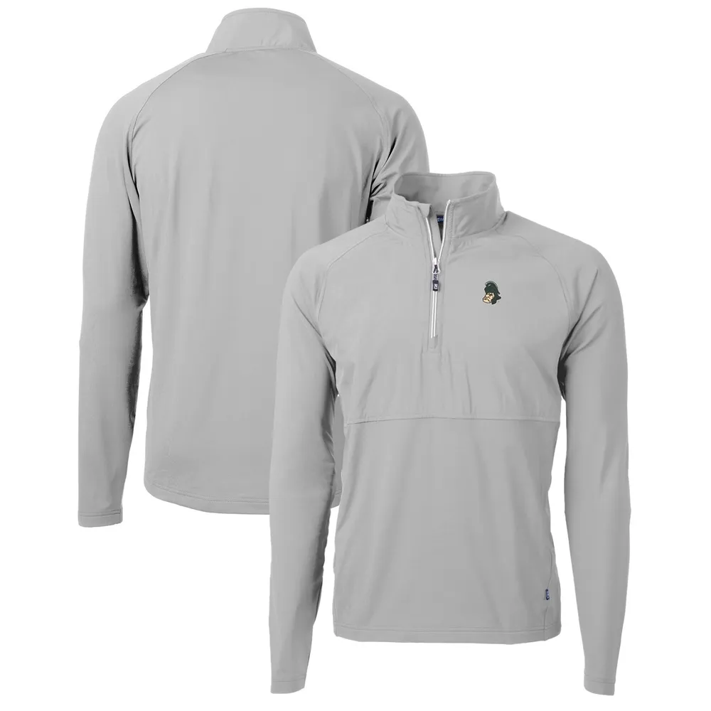 Lids Michigan State Spartans Cutter & Buck Adapt Eco Knit Hybrid Recycled  Quarter-Zip Pullover Top - Gray | The Shops at Willow Bend