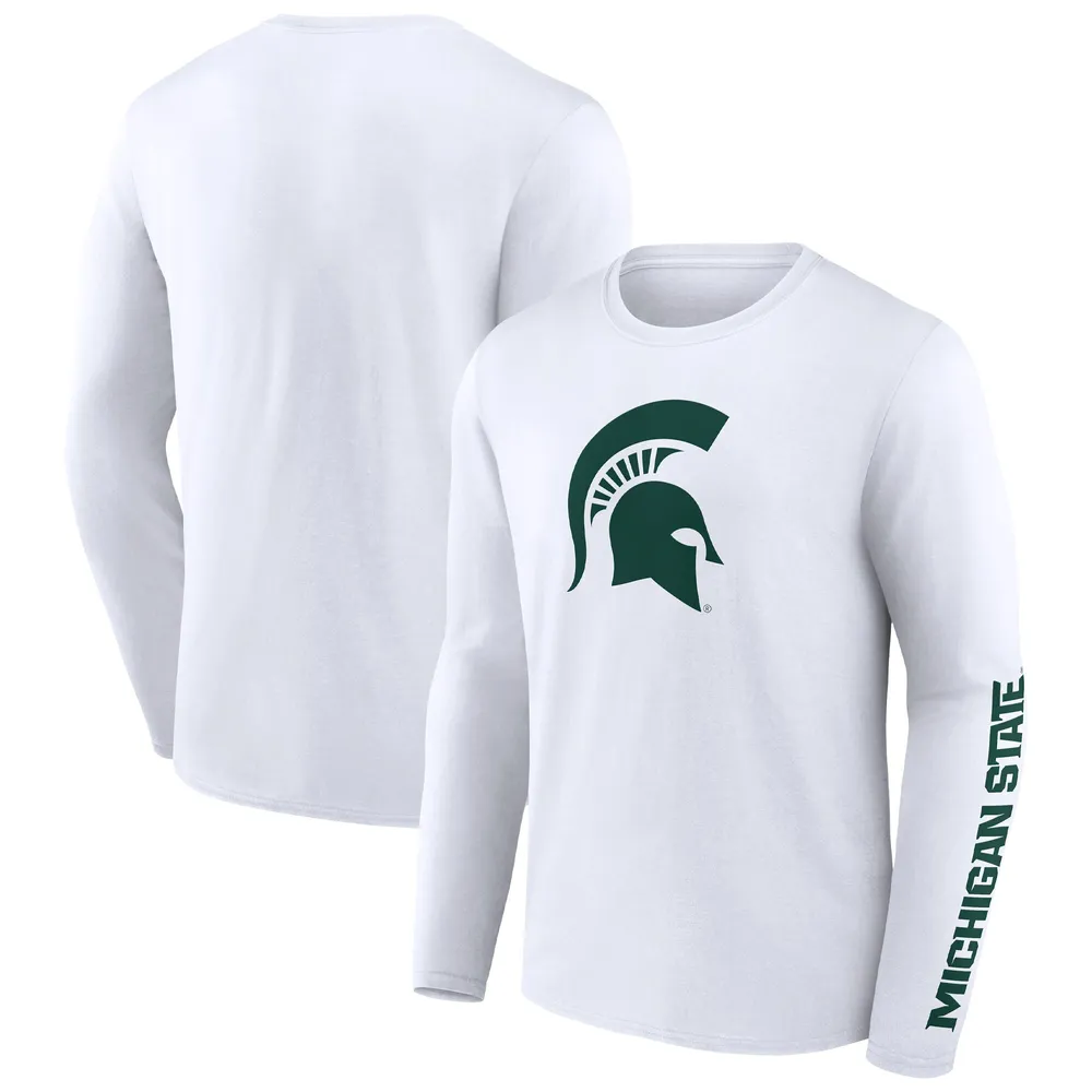 Michigan State Spartans Branded Double Time Long Sleeve T-Shirt | Brazos Mall