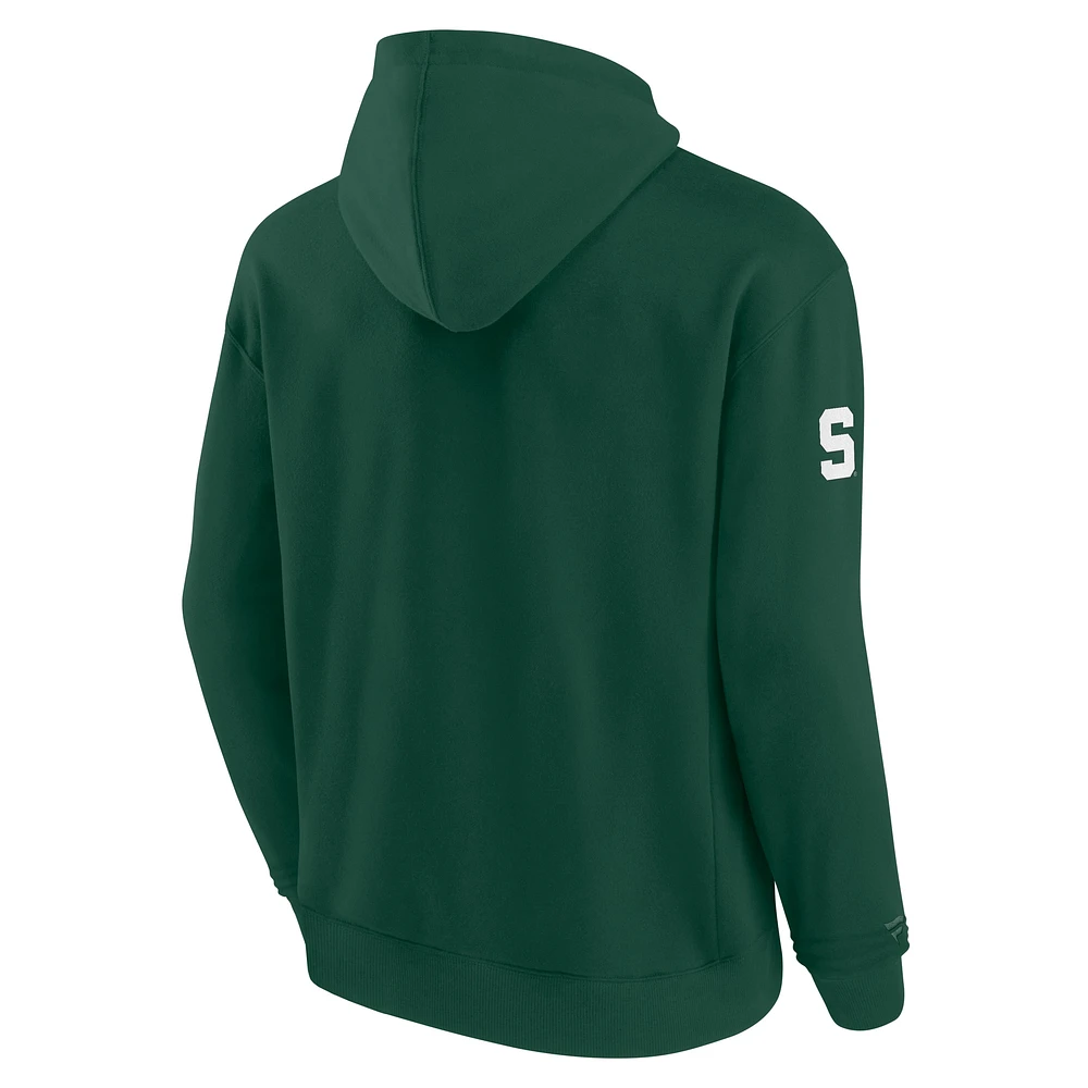 Men's Fanatics Green Michigan State Spartans Elements Pace Pullover Hoodie