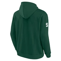 Sweat à capuche vert fanatiques pour hommes Michigan State Spartans Pace