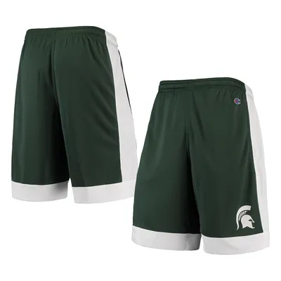 Michigan State Spartans Outline Shorts - Green