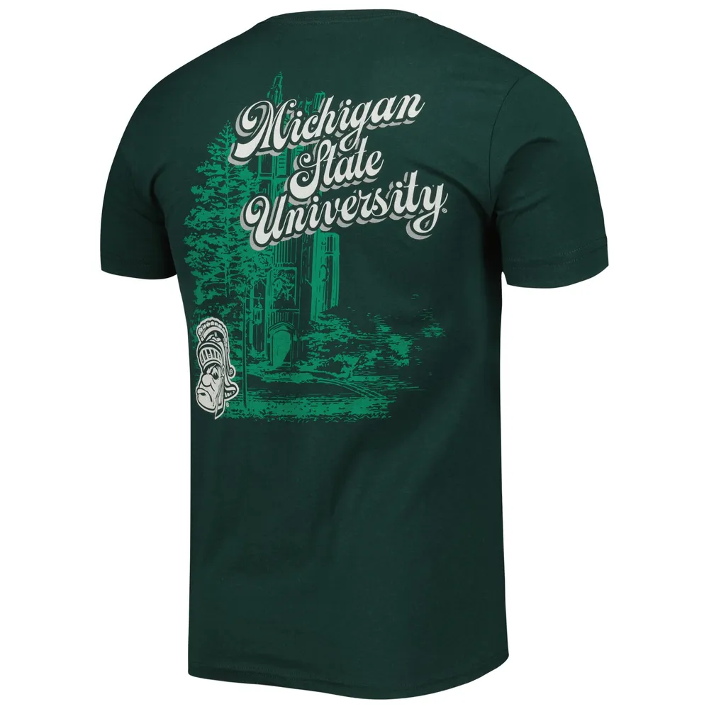 T-shirt premium vert Michigan State Spartans Vault pour homme