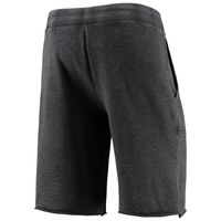 Men's Heathered Black Alternative Apparel Michigan State Spartans Victory Lounge Shorts