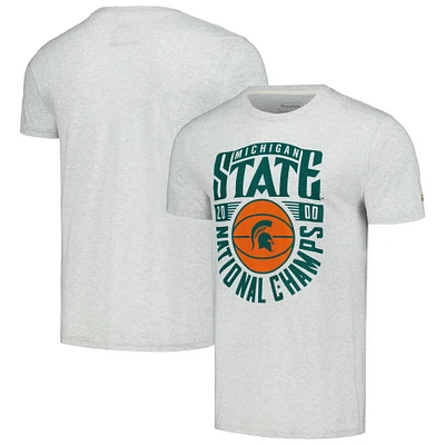 T-shirt des Spartans de l'État du Michigan Homefield Ash pour hommes