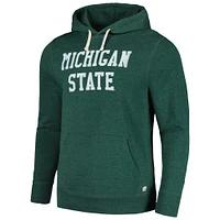 Sweat à capuche classique en trois mélanges pour hommes Homefield Heather Green Michigan State Spartans