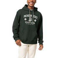 Sweat à capuche essentiel pour hommes, League Collegiate Wear, Michigan State Spartans, Bendy Arch