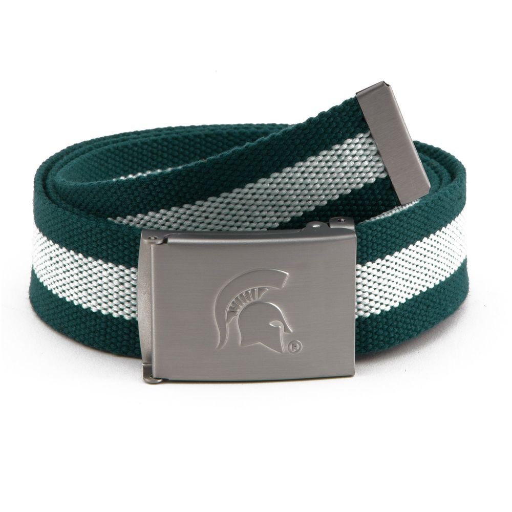 Men's Michigan State Spartans Fabric Belt