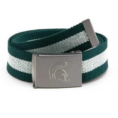 Ceinture en tissu Michigan State Spartans pour homme