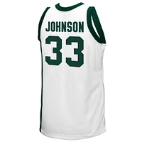 Maillot Swingman Mitchell & Ness Magic Johnson blanc Michigan State Spartans 1978 pour hommes