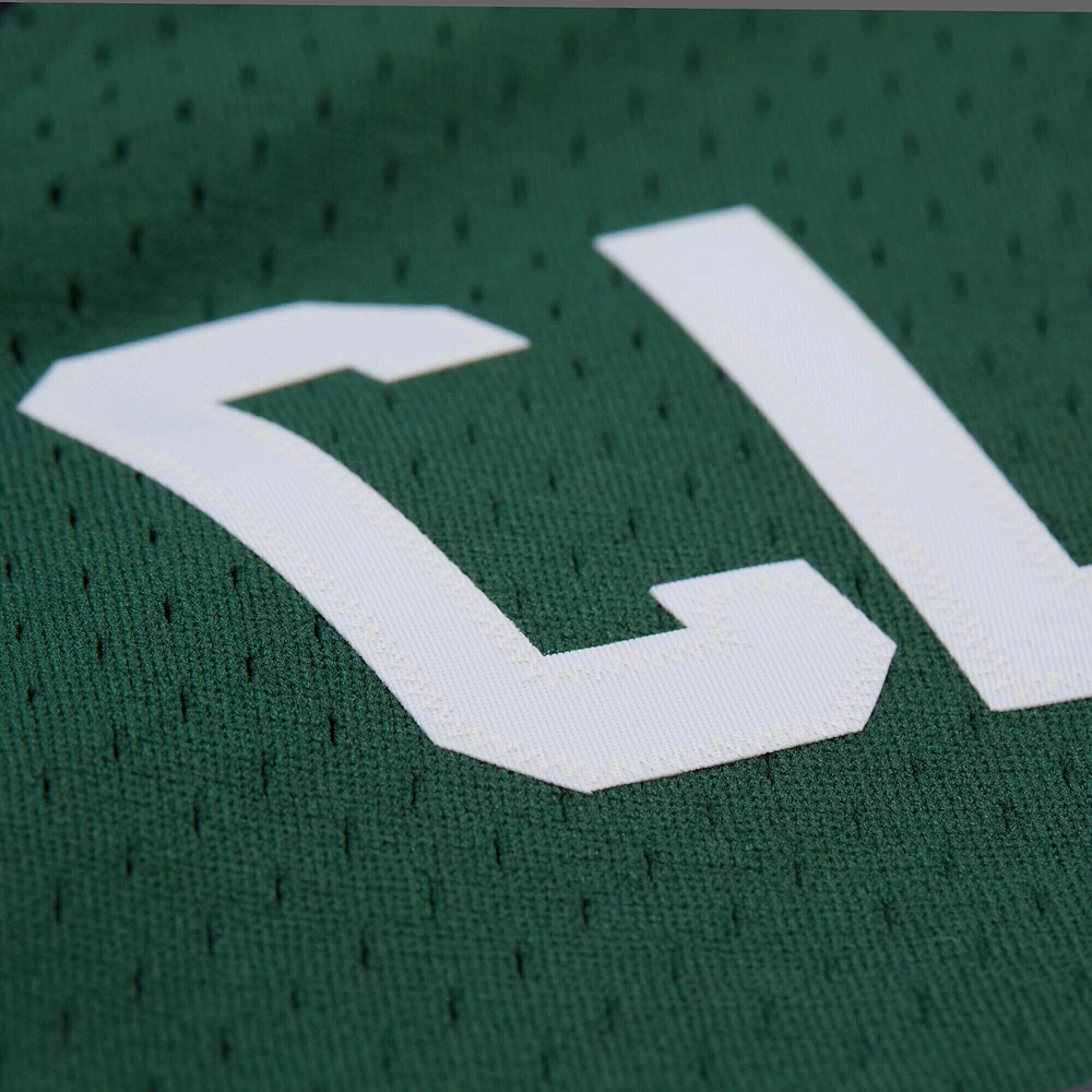 Men's Mitchell & Ness Mateen Cleaves Green Michigan State Spartans 1999/00 Swingman Jersey