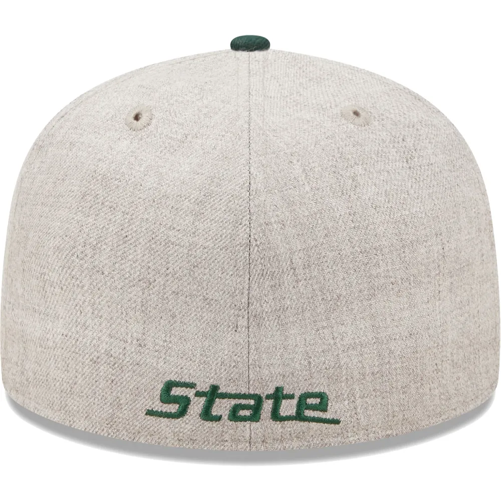 Men's New Era Green Michigan State Spartans Sport Knit Hat with