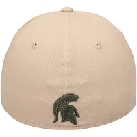 Men's New Era Tan Michigan State Spartans Camel & Rifle 59FIFTY Fitted Hat