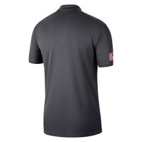 Men's Nike Anthracite Michigan State Spartans Victory Military Appreciation Performance Polo