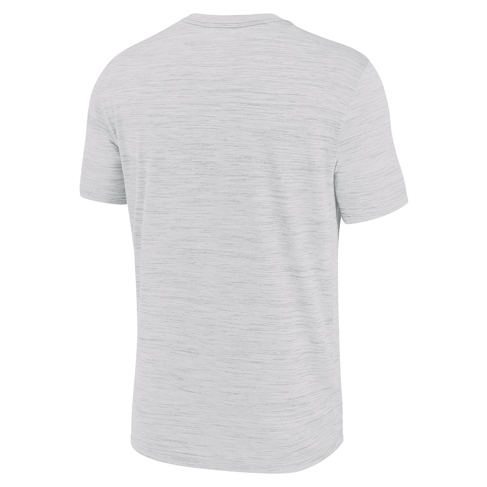 Men's Nike Ash Michigan State Spartans 2025 Sideline Velocity Performance T-Shirt