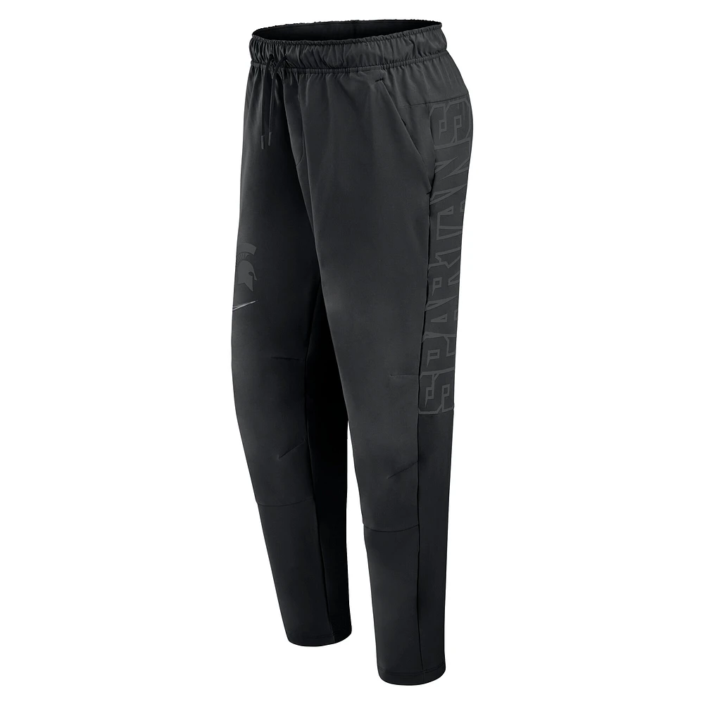 Men's Nike Black Michigan State Spartans Premium Unlimited Woven Performance Pants