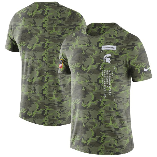 T-shirt militaire Nike Michigan State Spartans pour homme