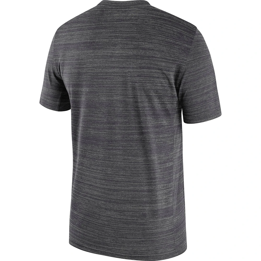 Men's Nike Charcoal Michigan State Spartans Velocity Legend Performance T-Shirt