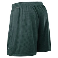 Short de performance réversible Nike Michigan State Spartans 2025 pour homme, vert/anthracite