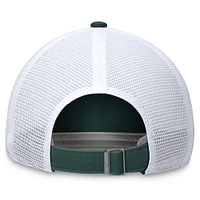 Casquette ajustable Michigan State Spartans Primetime Club Trucker Nike vert/blanc pour homme