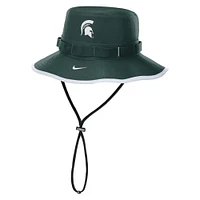 Chapeau bob Nike Michigan State Spartans 2024/25 On-Field Performance Boonie pour homme Vert