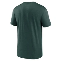 T-shirt Nike vert Michigan State Spartans 2025 Sideline Legend Performance pour homme