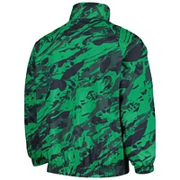 Veste anorak à demi-zip Nike Michigan State Spartans pour homme, verte