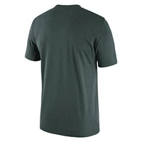 T-shirt pour homme Nike Michigan State Spartans Campus Back to School vert