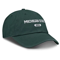 Casquette ajustable Nike Michigan State Spartans Club verte pour homme