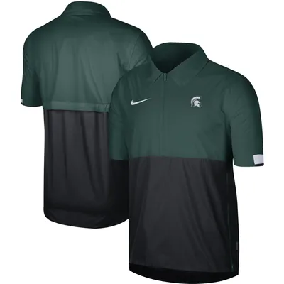 Nike Men's Repel Coach (NFL Green Bay Packers) 1/4-Zip Jacket in Green, Size: Medium | NS35063K7T-63Q